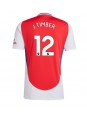 Arsenal Jurrien Timber #12 Domácí Dres 2024-25 Krátký Rukáv